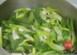 青蒜腰花的做法图解4