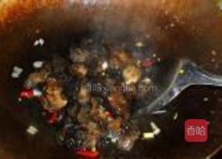 小油菜炒黑木耳的做法图解4