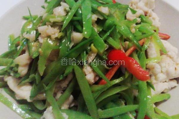 鸡丝荷兰豆