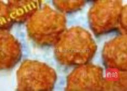 米粉蒸肉丸的做法图解4