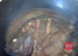 红烧罗非鱼的做法图解4