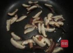 香菇菜芯的做法图解4