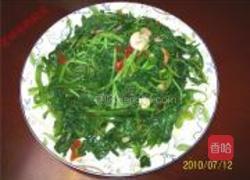 清炒猫耳菜的做法图解5