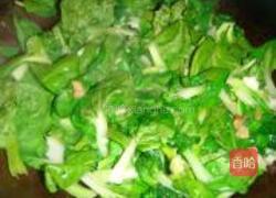 油渣小白菜的做法图解6