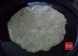 豇豆鸡蛋饼的做法图解4