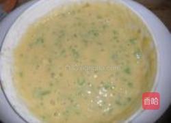 豇豆鸡蛋饼的做法图解3