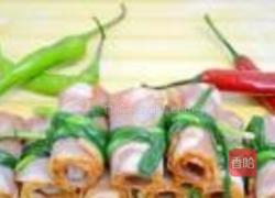 芙蓉培根卷的做法图解4