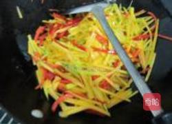 辣椒炒南瓜的做法图解3