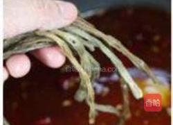 干豇豆芋儿烧排骨的做法图解12