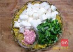 大蒜肉末烧萝卜的做法图解4