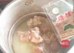 桂花冰糖炖牛筋的做法图解14