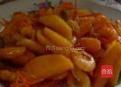 炒芒果的做法图解2