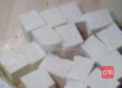 香菜火腿拌豆腐的做法图解4
