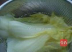 白菜银丝卷的做法图解3