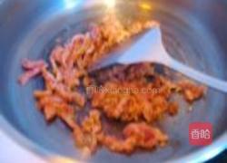 肉蛋烧汁油菜的做法图解5