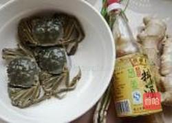 炒螃蟹的做法图解1