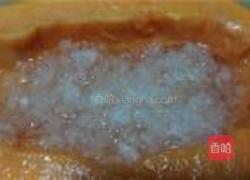 木瓜冰糖炖燕窝的做法图解4
