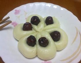 红枣花馒头