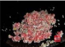 肉末豇豆面的做法图解5