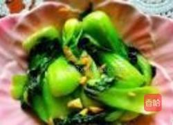 家常清炒油菜的做法图解7