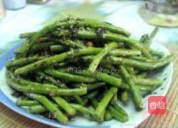 榄菜芝麻炒豆角的做法图解7