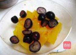 黄桃桂花山药的做法图解3