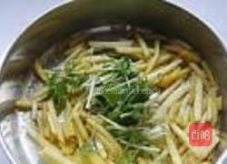香菜炒土豆条的做法图解7