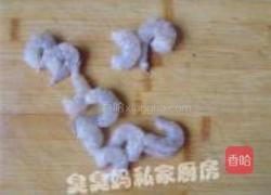 虾仁北豆腐的做法图解4