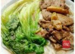 猪肝盖面的做法图解9