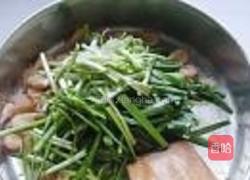 韭菜炒河虾的做法图解6