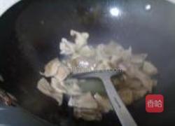 白菜炒猪肚的做法图解5