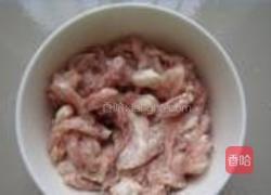 榨菜青椒肉丝的做法图解4