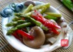 清蒸芦笋猪肚菇的做法图解16