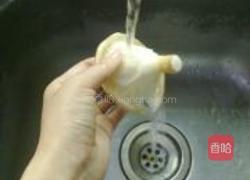 清蒸芦笋猪肚菇的做法图解3