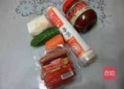 香辣炒面的做法图解1