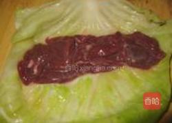 包菜包肝片的做法图解9