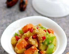 咖喱鳕鱼杂蔬煲