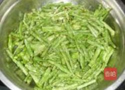 干煸豇豆角的做法图解3