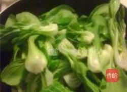 平菇油菜的做法图解4