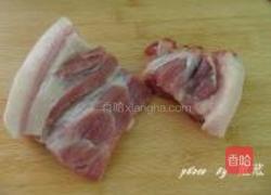 豆干炒肉片的做法图解3