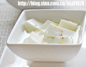 杏仁奶豆腐