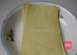 豆皮苦菊卷的做法图解2
