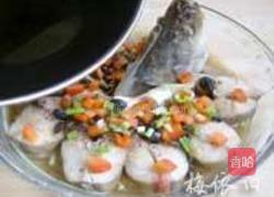 香辣豆豉蒸鲈鱼的做法图解7
