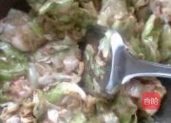 酱爆包心菜的做法图解4