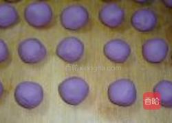 紫薯麻团的做法图解3