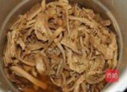 油炒山里笋干的做法图解3