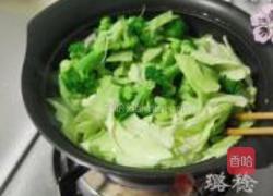 干锅海虾蔬菜煲的做法图解15
