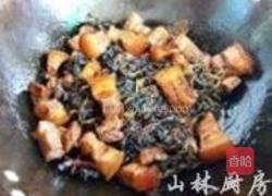 苋菜干烧肉的做法图解7