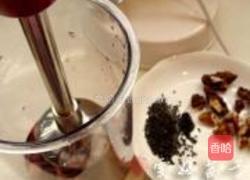十色紫米核桃奶露的做法图解2
