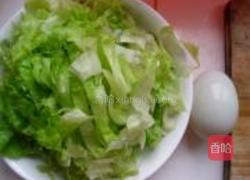 生菜鸭蛋炒饭的做法图解1